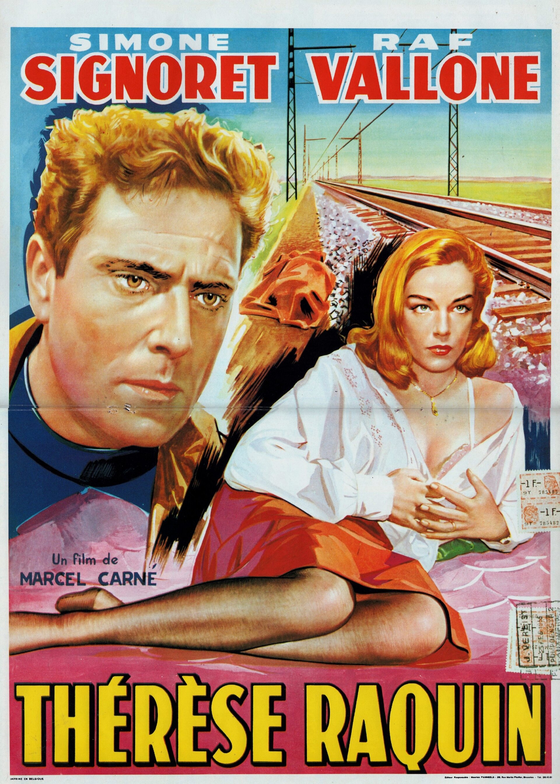 Постеры: Тереза Ракен / Постер фильма «Тереза Ракен» (1953) #1863541