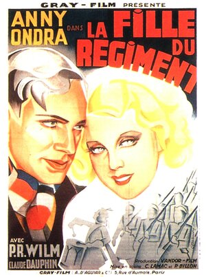 Постер: (La fille du régiment, 1933 - вся информация о фильме на FilmNavi.ru