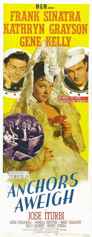 Постер: (Поднять якоря, 1945 - вся информация о фильме на FilmNavi.ru
