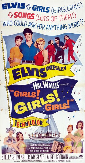 Постер: (Девочки! Девочки! Девочки!, 1962 - вся информация о фильме на FilmNavi.ru