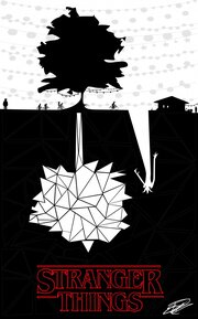 Постеры: Очень странные дела / Фан-арт сериала «Очень странные дела ...