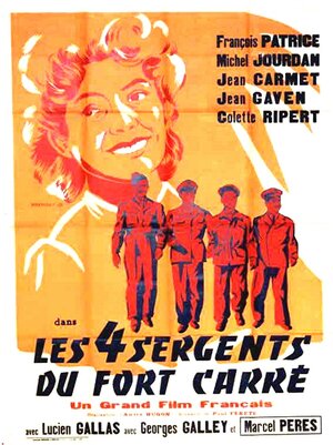 Постер: (Les quatre sergents du Fort Carré, 1952 - вся информация о фильме на FilmNavi.ru