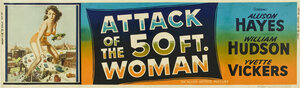 Постер: (Атака 50-футовой женщины, 1958 - вся информация о фильме на FilmNavi.ru