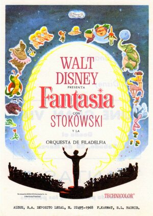Постер: (Фантазия, 1940 - вся информация о мультфильме на FilmNavi.ru