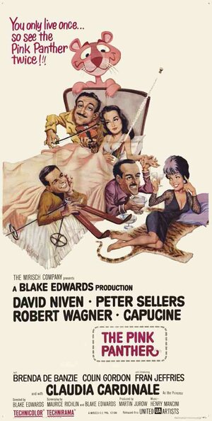 Постер: (Розовая пантера, 1963 - вся информация о фильме на FilmNavi.ru