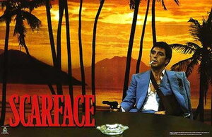 Постер: (Лицо со шрамом, 1983 - вся информация о фильме на FilmNavi.ru