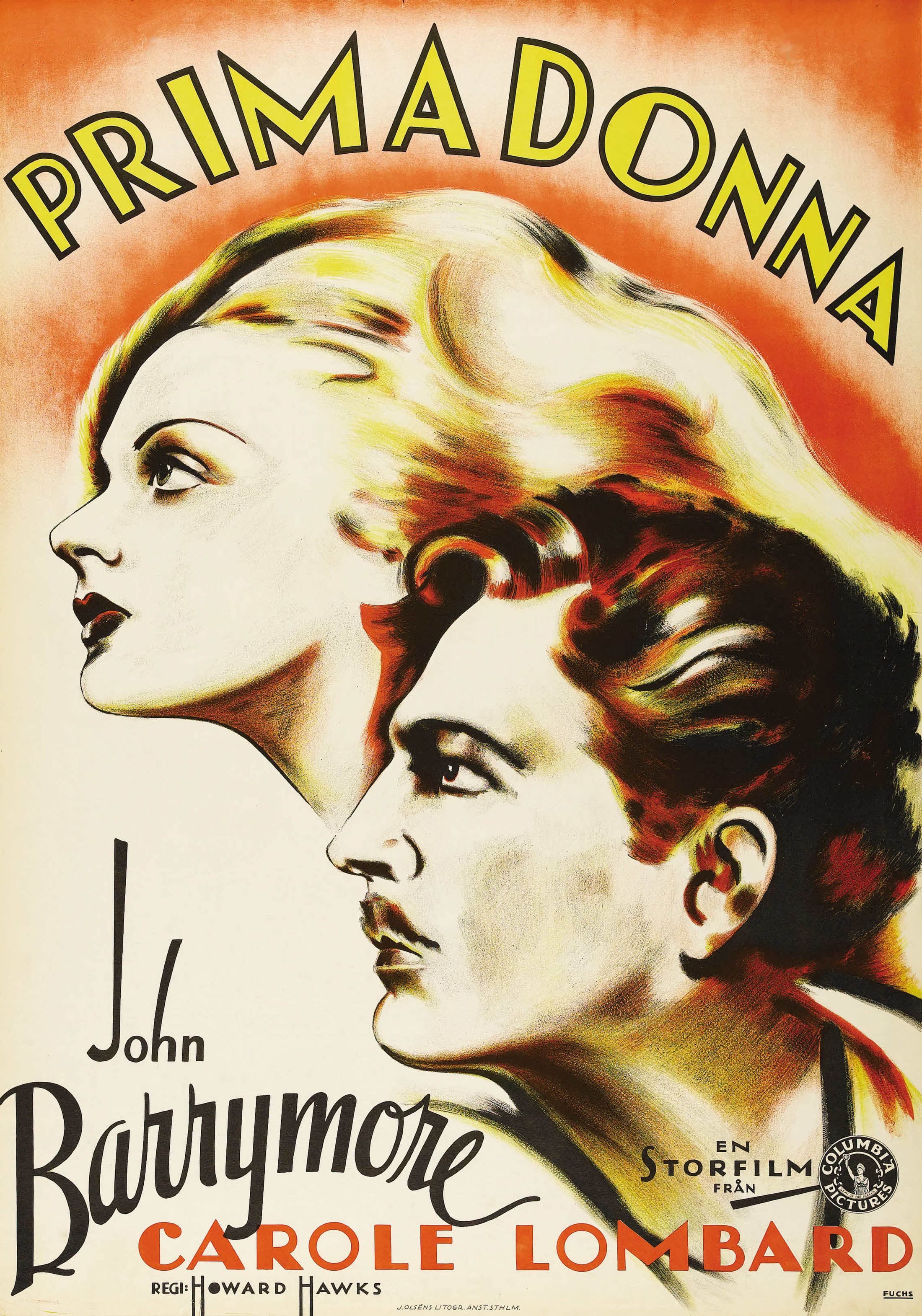 Постеры: Двадцатый век / Постер фильма «Двадцатый век» (1934) #1839012