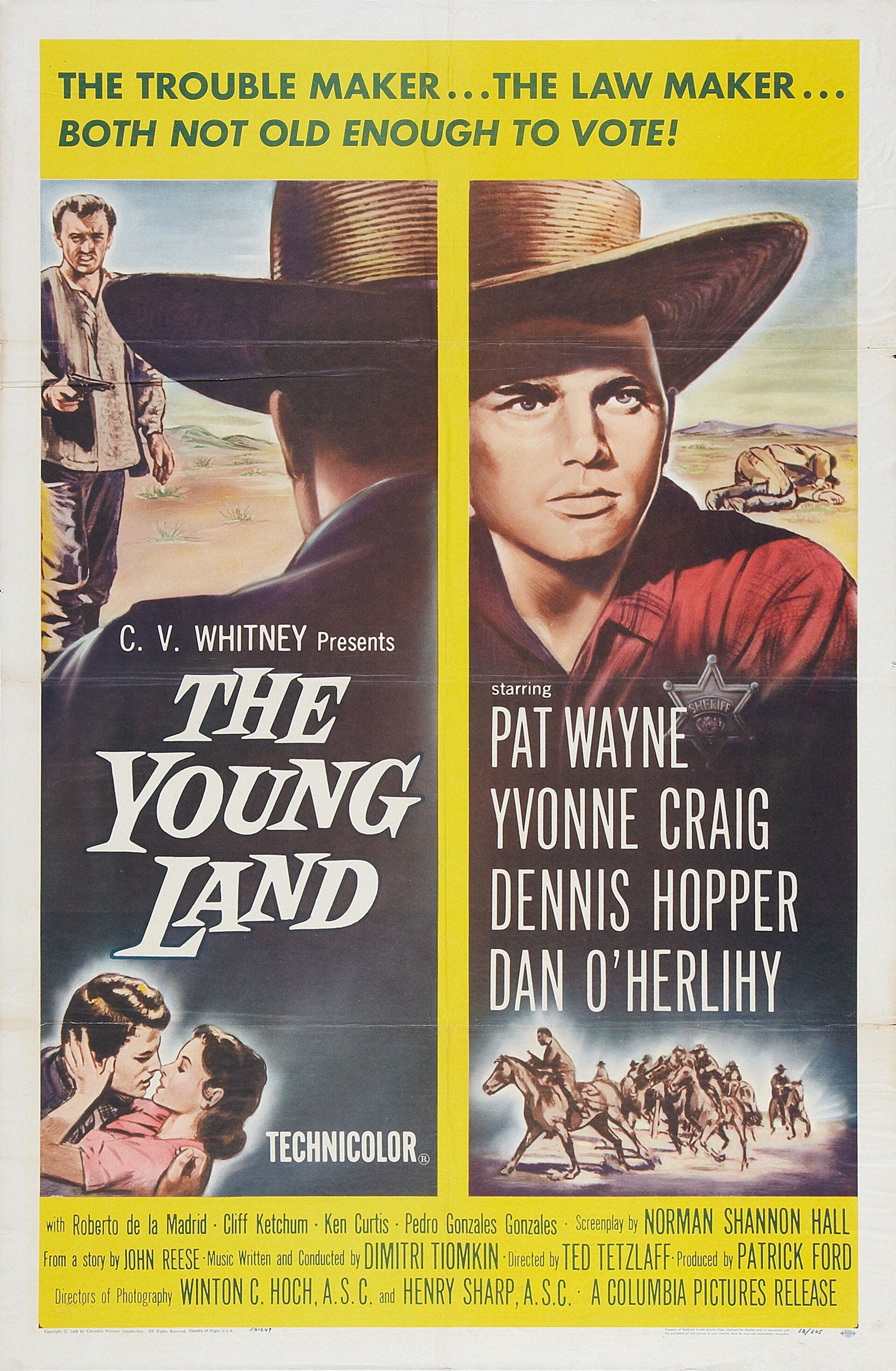 Постеры: Молодая земля / Постер фильма «Молодая земля» (1959) #2602532