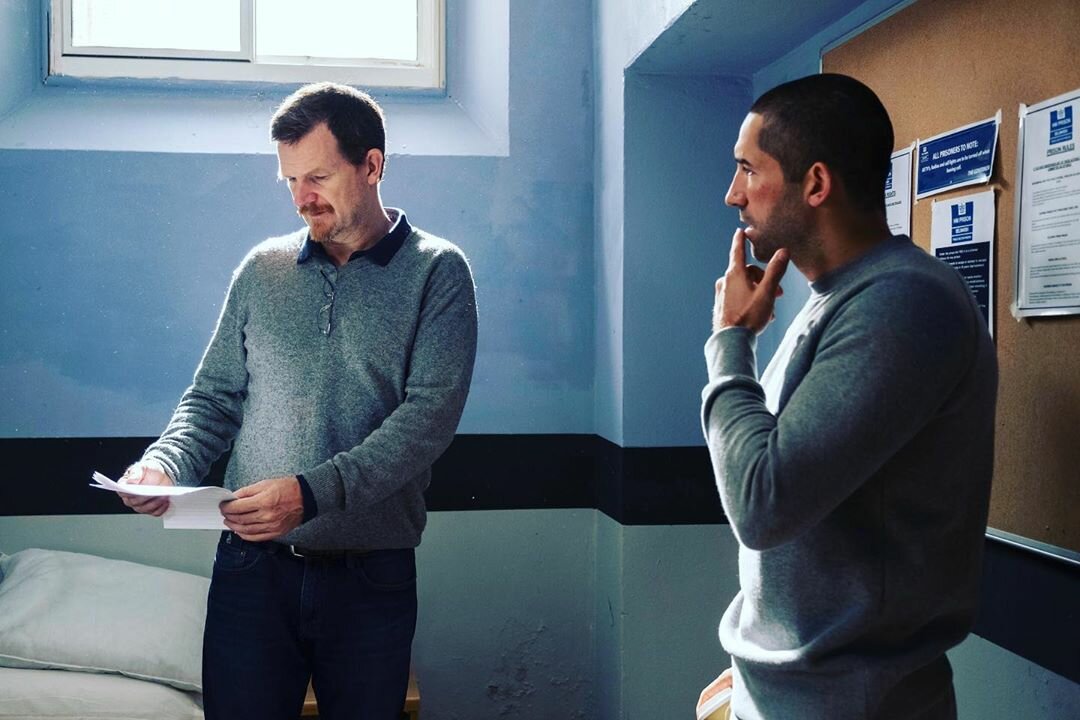 Фото: Британский психопат / Кадр со съемок фильма «Британский психопат ...