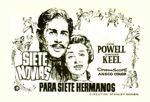 Постер: (Семь невест для семи братьев, 1954 - вся информация о фильме на FilmNavi.ru