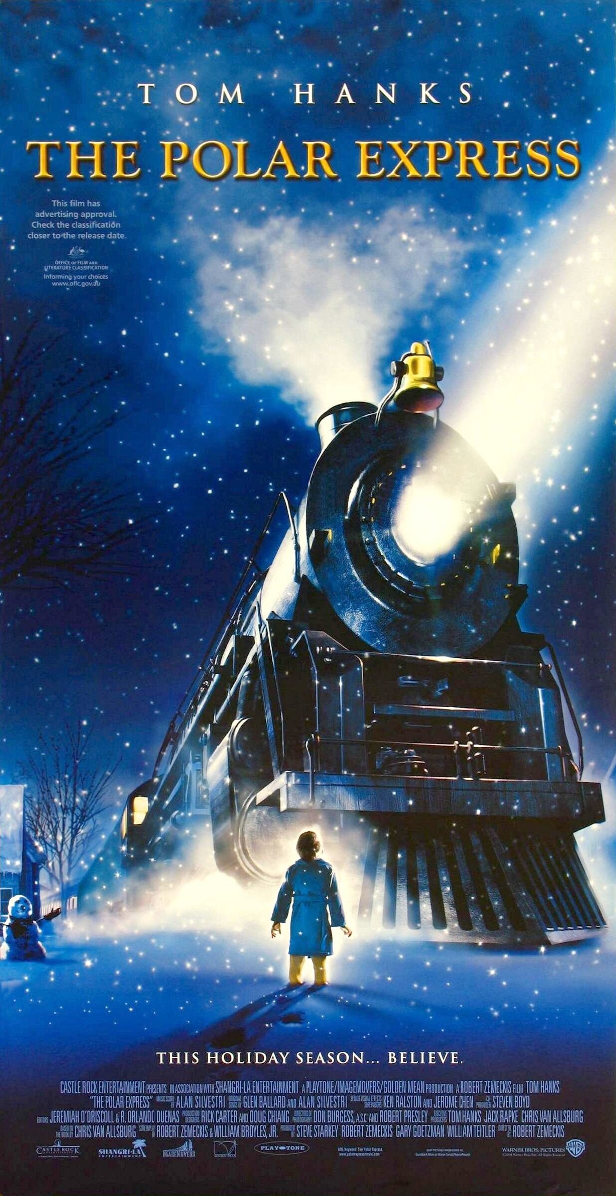 Постеры: Полярный экспресс / Постер фильма «Полярный экспресс» (2004 ...
