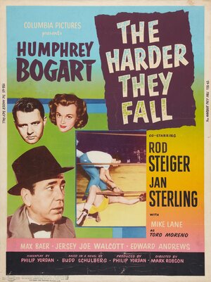 Постер: (Тем тяжелее падение, 1956 - вся информация о фильме на FilmNavi.ru