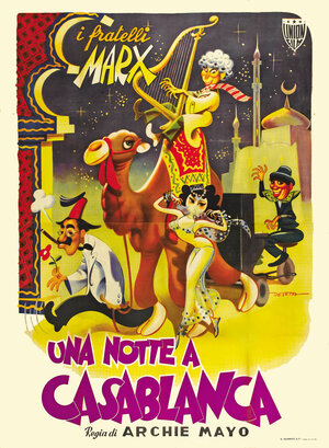 Постер: (Ночь в Касабланке, 1946 - вся информация о фильме на FilmNavi.ru