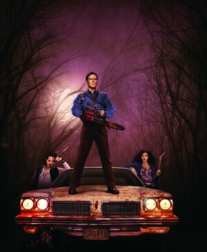 Постер: (Эш против Зловещих мертвецов, 2015 - вся информация о сериале на FilmNavi.ru