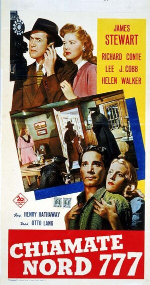 Постер: (Звонить Нортсайд 777, 1948 - вся информация о фильме на FilmNavi.ru