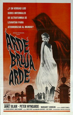 Постер: (Гори, ведьма, гори, 1962 - вся информация о фильме на FilmNavi.ru