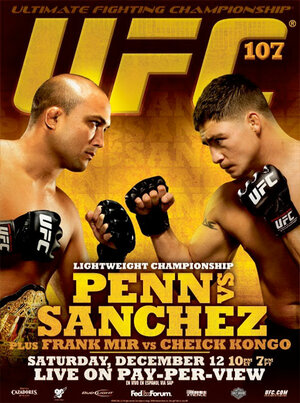 Постер: (UFC 107: BJ Penn vs. Diego Sanchez, 2009 - вся информация о фильме на FilmNavi.ru