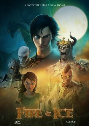 Постер: (Fire and Ice - вся информация о мультфильме на FilmNavi.ru