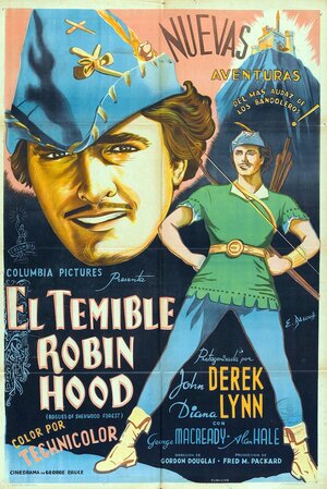 Постер: (Месть Робин Гуда, 1950 - вся информация о фильме на FilmNavi.ru