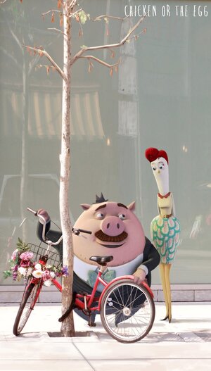 Постер: (Курица или яйцо, 2013 - вся информация о мультфильме на FilmNavi.ru