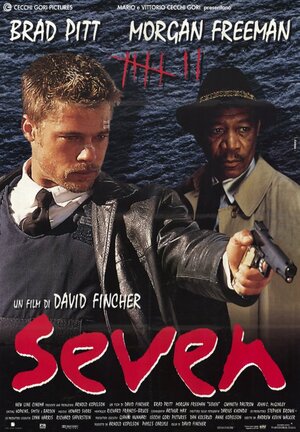 Постер: (Семь, 1995 - вся информация о фильме на FilmNavi.ru