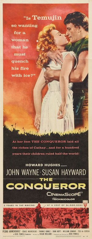 Постер: (Завоеватель, 1956 - вся информация о фильме на FilmNavi.ru