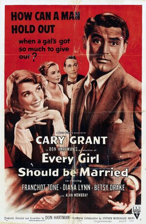 Постер: (Каждая девушка должна выйти замуж, 1948 - вся информация о фильме на FilmNavi.ru
