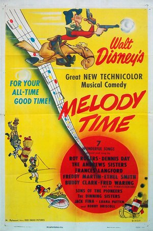 Постер: (Время мелодий, 1948 - вся информация о мультфильме на FilmNavi.ru