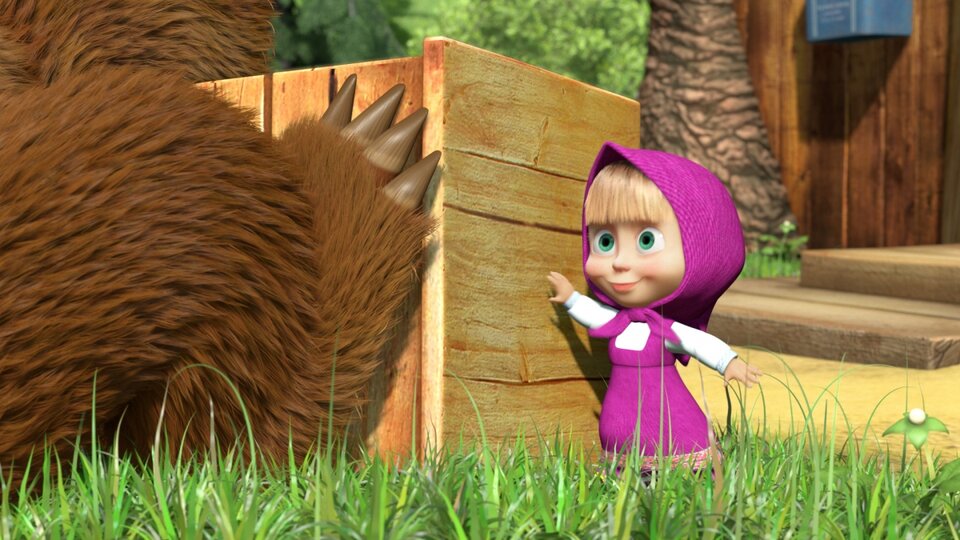 Фото Маша и Медведь / Кадр из мультсериала «Маша и