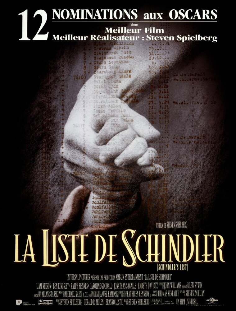 Постеры: Список Шиндлера / Постер фильма «Список Шиндлера» (1993) #1480619