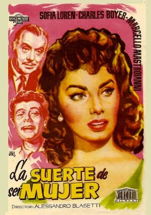 Постер: (Счастье быть женщиной, 1956 - вся информация о фильме на FilmNavi.ru