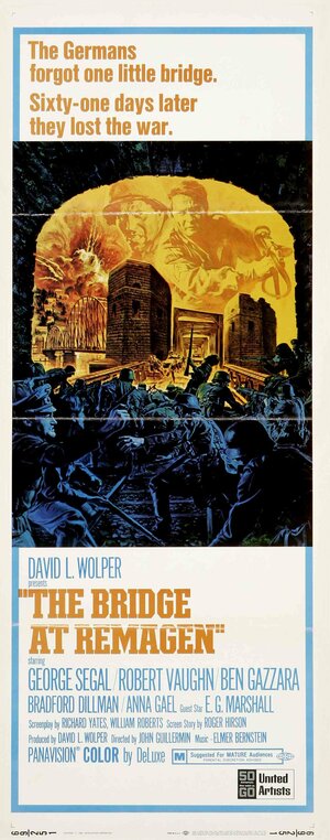 Постер: (Ремагенский мост, 1969 - вся информация о фильме на FilmNavi.ru