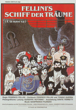 Постер: (И корабль плывет, 1983 - вся информация о фильме на FilmNavi.ru