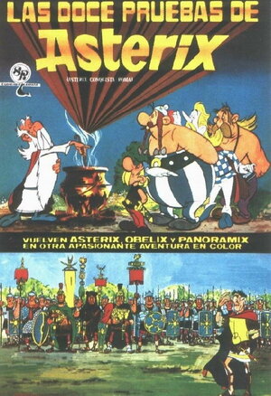 Постер: (12 подвигов Астерикса, 1976 - вся информация о мультфильме на FilmNavi.ru
