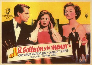 Постер: (Холостяк и девчонка, 1947 - вся информация о фильме на FilmNavi.ru