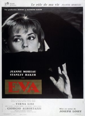 Постер: (Ева, 1962 - вся информация о фильме на FilmNavi.ru