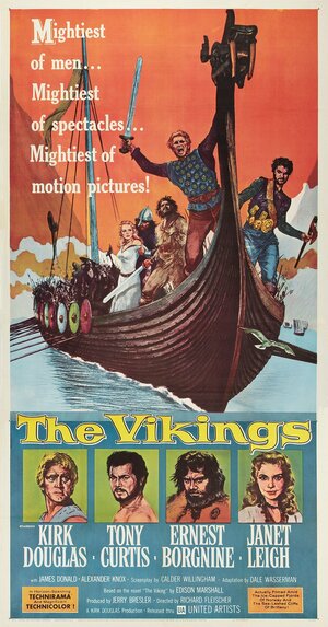 Постер: (Викинги, 1958 - вся информация о фильме на FilmNavi.ru