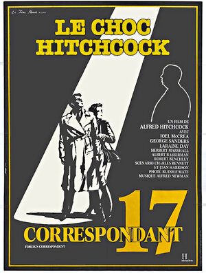 Постер: (Иностранный корреспондент, 1940 - вся информация о фильме на FilmNavi.ru