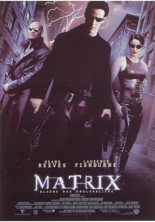 Постеры: Матрица / Постер фильма «Матрица» (1999) #753539