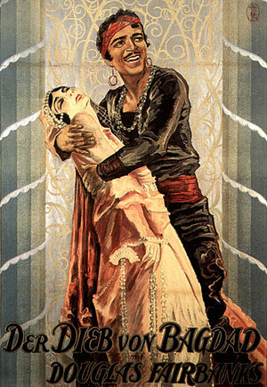 Постер: (Багдадский вор, 1924 - вся информация о фильме на FilmNavi.ru