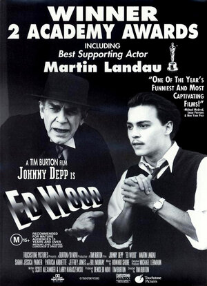 Постер: (Эд Вуд, 1994 - вся информация о фильме на FilmNavi.ru
