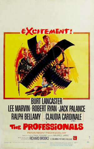 Постер: (Профессионалы, 1966 - вся информация о фильме на FilmNavi.ru