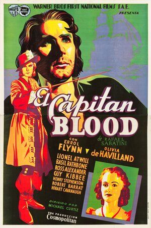 Постер: (Одиссея капитана Блада, 1935 - вся информация о фильме на FilmNavi.ru