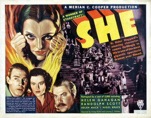 Постер: (Она, 1935 - вся информация о фильме на FilmNavi.ru