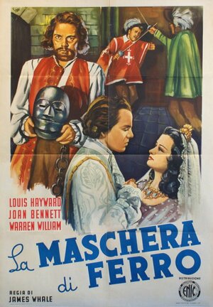 Постер: (Человек в железной маске, 1939 - вся информация о фильме на FilmNavi.ru