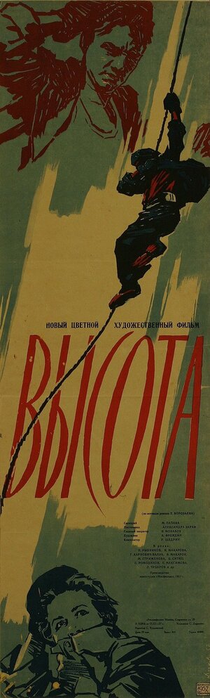 Постер: (Высота, 1957 - вся информация о фильме на FilmNavi.ru