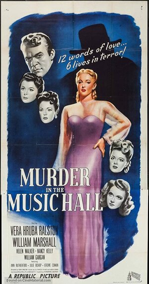 Постер: (Убийство в Мюзик-холле, 1946 - вся информация о фильме на FilmNavi.ru