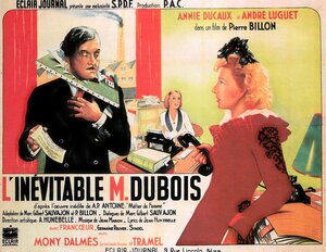 Постер: (L'inévitable M. Dubois, 1943 - вся информация о фильме на FilmNavi.ru