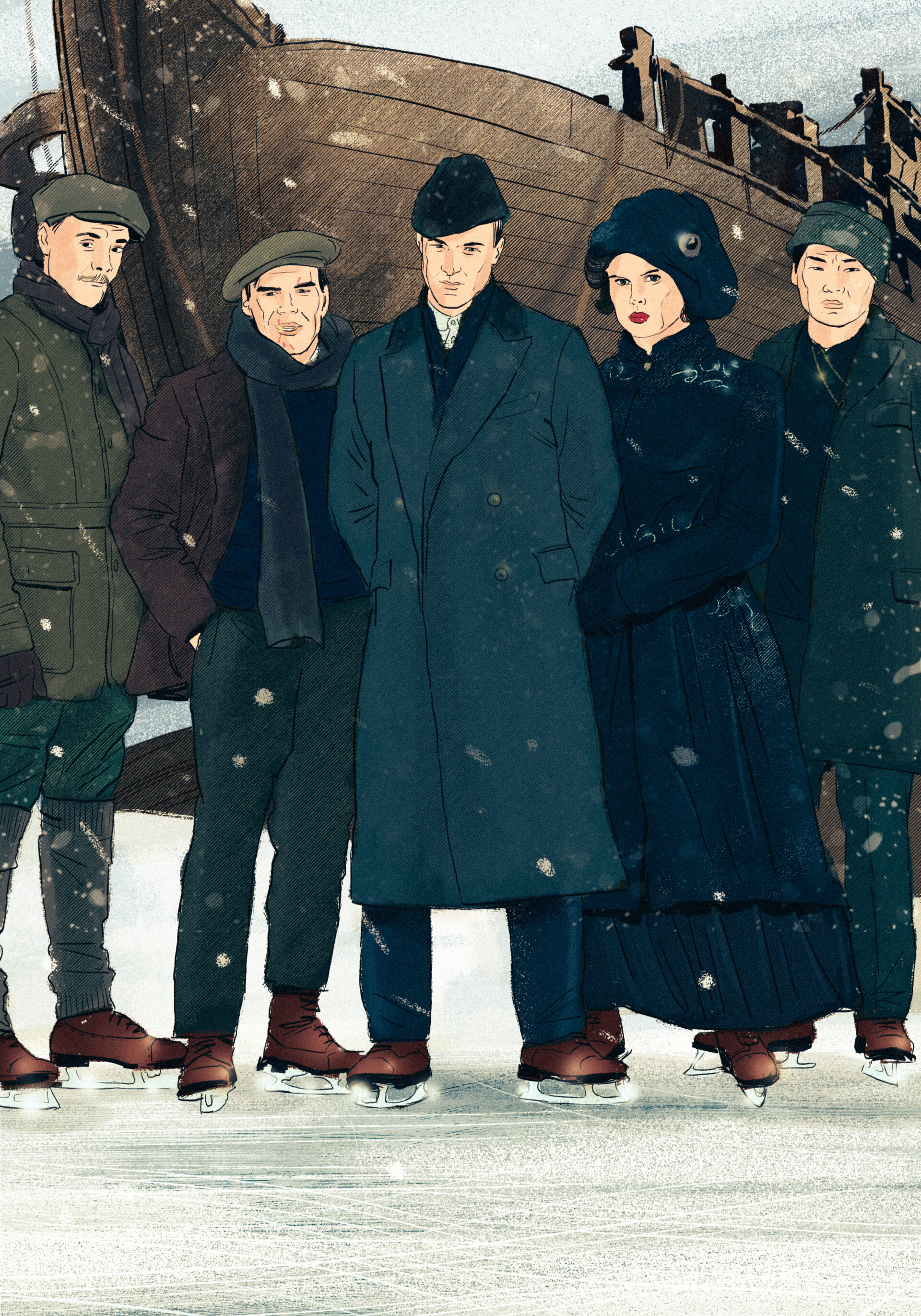 Постеры: Серебряные коньки / Фан-арт фильма «Серебряные коньки» (2020 ...