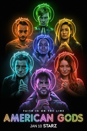 Постер: (Американские боги, 2017 - вся информация о сериале на FilmNavi.ru